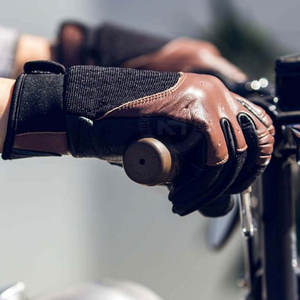 Gants de moto en cuir de haute qualité avec sécurité de course à écran tactile Applicabilité décontractée/extérieure/sportive - Product Image 5