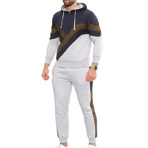 Survêtement sur mesure Vêtements d'entraînement Costumes de jogging pour hommes Vente en gros Sports d'hiver Ensemble deux pièces Survêtements - Product Image 2