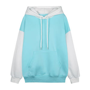 Sweats à capuche pour hommes Hiver 2026 Nouveauté Grande taille Bicolore Polaire Streetwear Très populaire 100% Coton Service OEM - Product Image 1