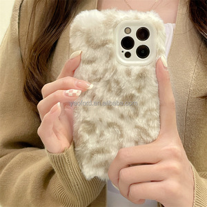 Custodia Antiurto in Peluche con Stampa Tigre e Leopardo, Cover Completa per <span class=keywords><strong>iPhone</strong></span> 16 <span class=keywords><strong>Pro</strong></span> <span class=keywords><strong>Max</strong></span> 15 <span class=keywords><strong>14</strong></span> 13 12 Plus - Product Image 5