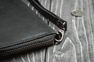 "Portefeuille vintage en cuir véritable pour femmes-Long Fashion Purse Clutch Bag LWW-0075" - Product Image 3