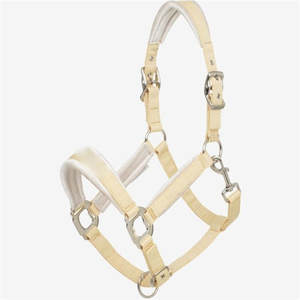 Licol de cheval en nylon réglable avec boucle sécurisée, durable, pour l'écurie quotidienne, doublé de rembourrage doux, confort et contrôle - Product Image 4