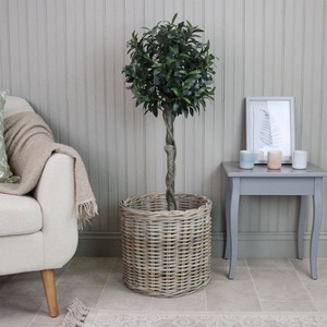 Set of 3 Simple Woven Round Rattan <b>Baskets</b> Handmade <b>Storage</b> <b>Basket</b> Wholesale eco-friendly Made in Viet Nam - Product Image 5