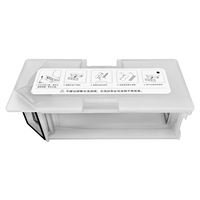 Boîte de collecte de poussière de remplacement compatible avec le robot aspirateur Xiaomi Mop 5C, pièces de rechange pour aspirateur robot, accessoires pour bac à poussière