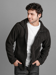 Custom Design <b>Men</b> <b>Sherpa</b> <b>Fleece</b> Jacket Professional Factory High Quality Custom <b>Men</b> Polar <b>Fleece</b> Jacket - Product Image 4