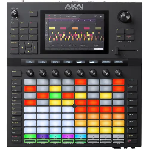Akaiis Professional Force Drum Machines Standalone Music Production DJ Performance System 64 Velocity Sensitive Pads 8x8 Grid
