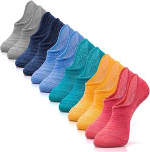 ถุงเท้ากีฬาตัดต่ำกันลื่นสำหรับผู้หญิงและผู้ชาย, ถุงเท้ากีฬาไม่แสดงข้อสั้นแบบใหม่ - Product Image 1