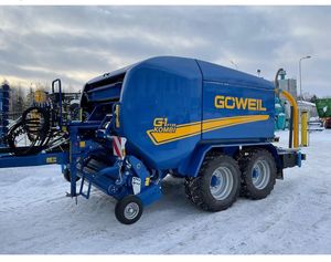 2026 Mini Automatic Diesel Round <b>Baler</b> Machine High Productivity Hay Baling Wrapping Silage Farm Use 80-120 Bales/h. - Product Image 2