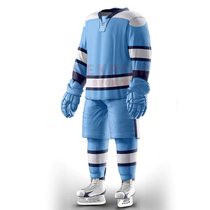 Uniformes de Hockey sobre Hielo para Hombre en Grandes Cantidades, Transpirables, Tallas Grandes, Colores y Logotipos Personalizados en Stock - Product Image 4