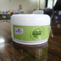 Pomada para el cabello personalizada de nuevo diseño, gran oferta, extractos de hierbas naturales, pomada a base de Amla, cera para el cabello fácil de usar de la India