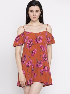 <b>Summer</b> Wear Clothing Floral Printed Breathable Wind <b>Shift</b> A-Line Sexy Women off Shoulder Casual Short <b>Dress</b> - Product Image 3