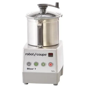 AUTHENTIQUE BLIXER7 Robot culinaire multifonction 4 tasses, deux vitesses, avec bol mélangeur, en acier inoxydable, 300W, pour usage domestique, broyage - Product Image 1