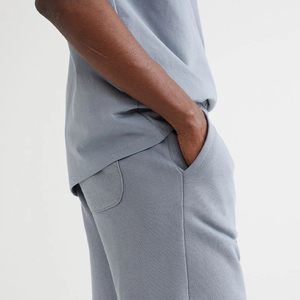 Men's High Street Style <b>Short</b> Elastic Waist <b>Fleece</b> <b>Shorts</b> 100% Cotton Solid Quick Dry Breathable OEM Casual <b>Shorts</b> - Product Image 5