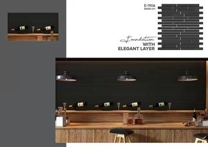 Vistaar Marque Bande Linéaire 300x300mm Carré Cristal De Luxe Argent Brillant Dosseret Cristal Verre Mosaïque Carreaux Muraux - Product Image 5