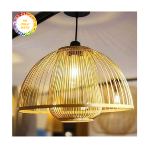 Bamboo Lamp Traditional Bamboo Craft With Elegant <b>Lampshade</b> For <b>Living</b> <b>Room</b> Lighting From Vietnam - Product Image 1