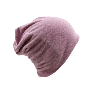 Autumn Fashion Women's Solid Casual Beanie Comfortable and Warm Bonnet with <b>Scarf</b> High Quality on Sale Cheap for Beach - Product Image 1