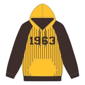 1963ปีที่ก่อตั้ง iota phi theta theta เสื้อสวมหัวมีฮู้ดแบบสวมหัวสีน้ำตาลทอง Raglan pinstripes เสื้อแบบสวมหัวแนวกรีกเครื่องแต่งกายพี่น้องสุดหรู - Product Image 2