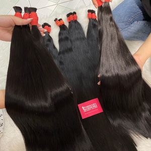 Les extensions de cheveux en vrac de haute qualité pour la décoloration des cheveux humains vietnamiens prix de gros - Product Image 5