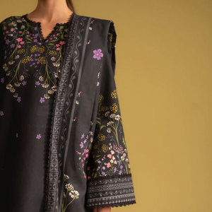 ชุดสلوارคามีซผ้าฝ้ายพรีเมียมจากปากีสถาน คอลเลคชั่นฤดูหนาว ชุดดีไซเนอร์สุดหรู ชุดสلوارคามีซปากีสถานสุดหรู - Product Image 5