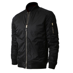 Personnalisé 2025 Automne Hiver Coupe-Vent Imperméable Hommes à Manches Longues Blouson Bomber Décontracté Logo Avant XS High Street Style Brodé - Product Image 2