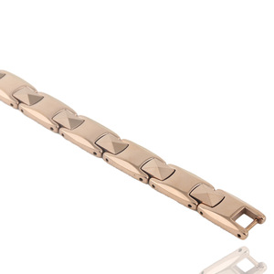 yunnique <b>Titanium</b> Steel Magnetic Bracelets Trendy Stainless Steel Men's Women's Fashion <b>Chain</b> Link Jewelry 217005 - Product Image 2