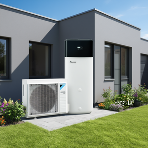 Pompa di Calore Aria-Acqua Daikin Altherma 3 R32 8 kW con Serbatoio da 500 Lt, Sistema HVAC Domestico A++ - Product Image 3