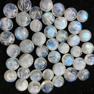 มูนสโตนสีรุ้งทรงกลม25มม - Product Image 5