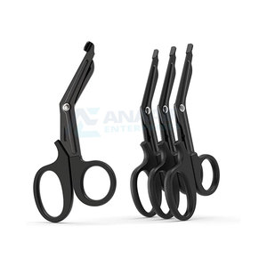 Tijeras de utilidad médica personalizadas profesionales, fuente de alimentación Manual, tijeras de vendaje de acero, base de instrumento quirúrgico - Product Image 1