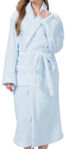 เสื้อคลุมอาบน้ำผ้าฝ้ายมีฮู้ดสำหรับโรงแรมชุดคลุมอาบน้ำผ้าฝ้ายสำหรับผู้หญิงและผู้ชาย - Product Image 5