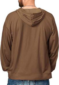 2025 hommes décontracté mode Joker Sublimation pull à capuche meilleure qualité drôle surdimensionné respirant conception solide motif OEM - Product Image 4