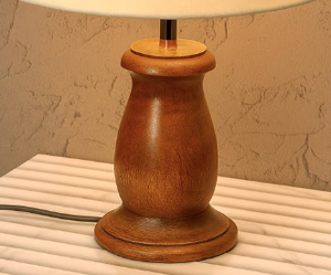 Minimalist Wood <b>Desk</b> Lamp Base (FSC 100% Certified) - Product Image 5