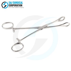 Foerster <b>Sponge</b> Holding Forceps for Surgical Procedures Designed for Secure Tissue <b>Handling</b> and <b>Sponge</b> Grasping in Clinics ISO - Product Image 1
