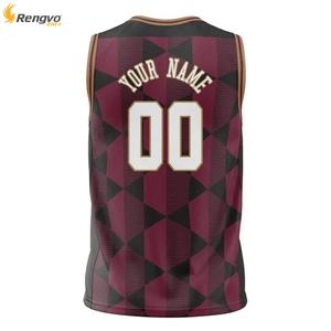 เสื้อบาสเก็ตบอลสำหรับเยาวชนเสื้อบาสเก็ตบอลออกแบบได้ตามต้องการ - Product Image 6