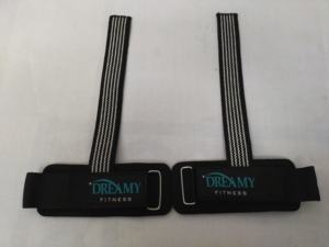 Sangles de poignet de levage réglables de qualité supérieure Sangles d'haltérophilie avec anneau pour le levage de terre Musculation Powerlifting - Product Image 4