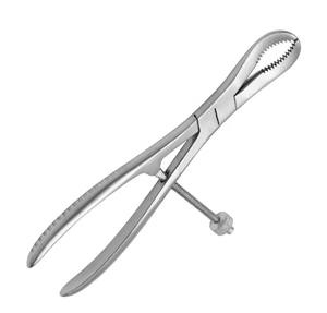 Pinces à os manuelles professionnelles avec verrouillage rapide, 13 cm, acier inoxydable, chirurgicales orthopédiques, certifiées CE - Product Image 3