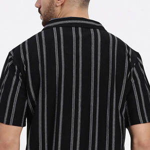 2026 New Arrival Custom <b>Men</b> <b>Cuban</b> Collar Casual <b>Shirts</b> Polyester Material Made <b>Men</b> <b>Cuban</b> Collar <b>Shirts</b> - Product Image 5