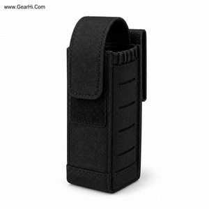 <b>Water</b> Resistant Reinforced Bezel Down Illumination Cover Adjustable Length Hook Loop Secure Flap Pocket Flashlight <b>Pouches</b> - Product Image 4