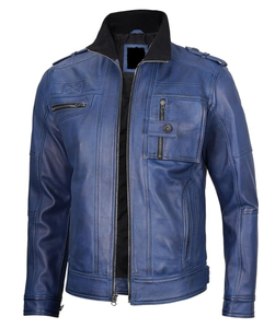 เสื้อแจ็คเก็ตหนังเชอร์ปาแท้ 100% พรีเมียม ปรับแต่งได้ ทรงเข้ารูป แฟชั่นฤดูหนาว ซิปปิด ระบายอากาศได้ดี ซับในอย่างดี PK - Product Image 3