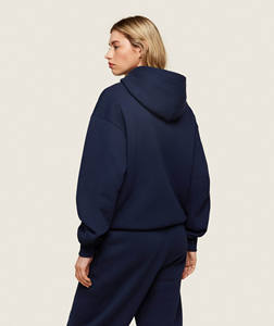 เสื้อฮู้ดกราฟิกไซส์ใหญ่พิเศษสำหรับผู้หญิงเสื้อมีฮู้ดลายกันยับและระบายอากาศได้ดีสีฟ้าสำหรับผู้หญิงมีความต้องการสูง - Product Image 6