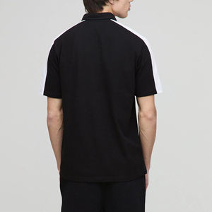 Polo d'été décontracté pour hommes 100% coton coupe ample anti-rides piqué tissu personnalisé imprimé logo t-shirts pour hommes - Product Image 6