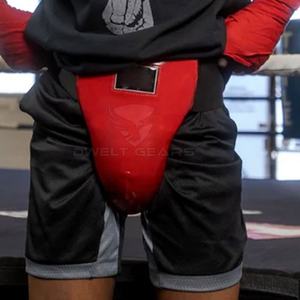 Protector Inguinal de Cuero de Alta Calidad Personalizado 2025, DWELT GEARS, Se Acepta OEM, Venta Directa de Fábrica, Profesional, Ajustable, para Boxeo - Product Image 3
