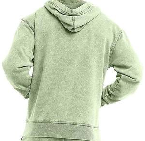 Style de luxe 500GSM pull à capuche pour hommes femmes unisexe surdimensionné col à capuche motif solide Logo avant pour l'hiver quantité minimale de commande bas - Product Image 4