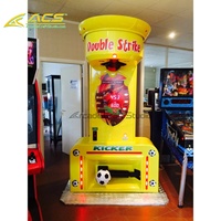Machine de boxe à monnayeur ACS Ultimate Big Punch avec accepteur de billets pour usage en centre commercial, construction métallique, divertissement