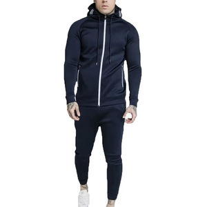 Conjunto Deportivo Personalizado de la Mejor Calidad para Hombre, 2 Piezas con Cremallera, 100% Algodón Poliéster, Ropa Deportiva Urbana, Chándales de Invierno para Hombre - Product Image 4