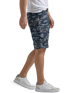 <b>Men's</b> High Quality Quick Dry Cargo <b>Shorts</b> Loose Casual Tooling Pockets Best Polyester Printed High Street Style Wholesale - Product Image 2