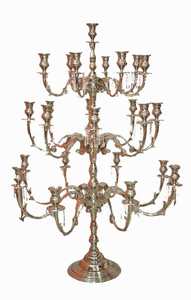 Candelabro de decoración de boda de estilo Vintage de calidad superior, centro de mesa, candelabro decorativo de precio más bajo para el hogar - Product Image 6