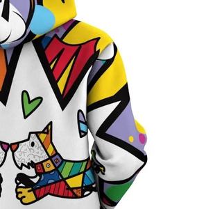 Sweats à capuche personnalisés sublimés prix bon marché vente en gros de sweats à capuche unisexes sublimés qualité supérieure à la taille vente en gros - Product Image 4