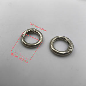 Hebillas de Anillo en O de Aleación Metálica de 13 mm, Accesorios de Seguridad Ecológicos para Bolsos de Moda y Uso Profesional/De Campo - Product Image 4
