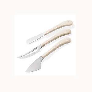 Handmade Best Selling Stainless Steel Silver Plated With <b>Bone</b> <b>Handle</b> <b>Knife</b> Cheese Slicer Cake Cutter set cutlery Set - Product Image 1