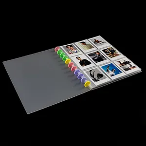9 Pocket Anti-Slip Discbound Kaarthouder Boek Transparant Stevig Pp Plastic Ruilkaart Album Voor Verzamelaars